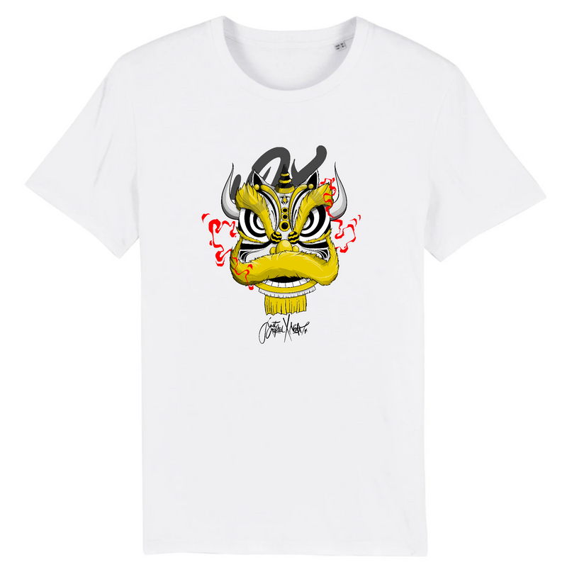 T-shirt Unisexe - "Lion CNY" - Coton BIO - Just Crafted