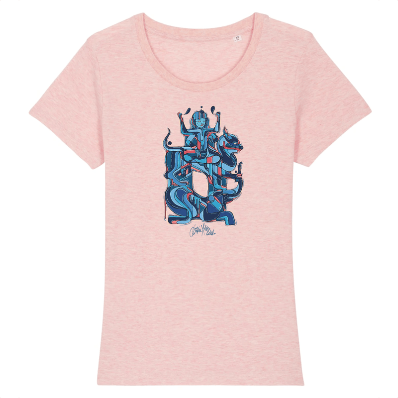 T-shirt Femme - "Totem" - 100% Coton BIO - Just Crafted