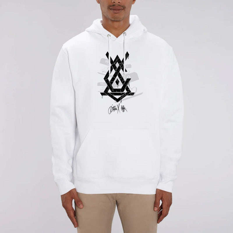 Sweat à capuche Unisexe - "Just Crafted X Ablok" - BIO - Just Crafted