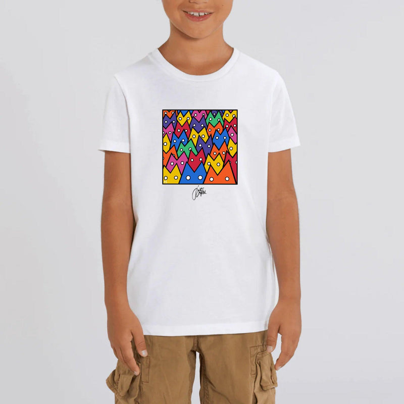 T-shirt Enfant - "M le poisson" - Coton bio - Just Crafted