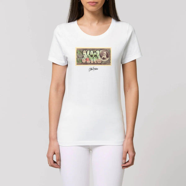 T-shirt Femme - "100 YENS" - 100% Coton BIO - Just Crafted