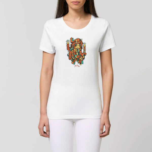 T-shirt Femme - "Idol" -100% Coton BIO - Just Crafted