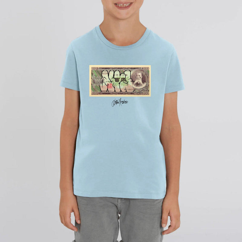 T-shirt Enfant - "100 Yen" - Coton bio - Just Crafted
