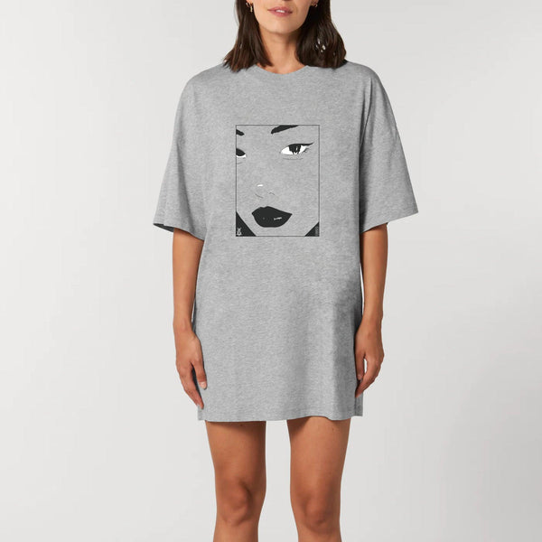 Robe T-shirt Femme - "Maya" - 100% Coton BIO - Just Crafted