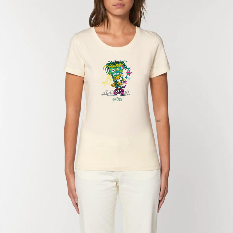 T-shirt Femme - "Rémi Cierco" - 100% Coton BIO - Just Crafted