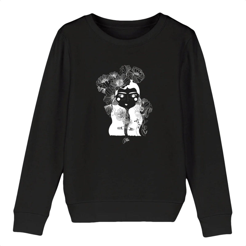 Sweat-shirt Enfant - "Frida" - Bio - Just Crafted