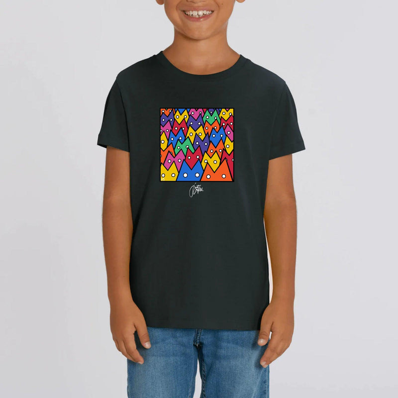 T-shirt Enfant - "M le poisson" - Coton bio - Just Crafted