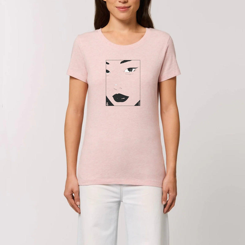 T-shirt Femme - "Maya" - 100% Coton BIO - Just Crafted
