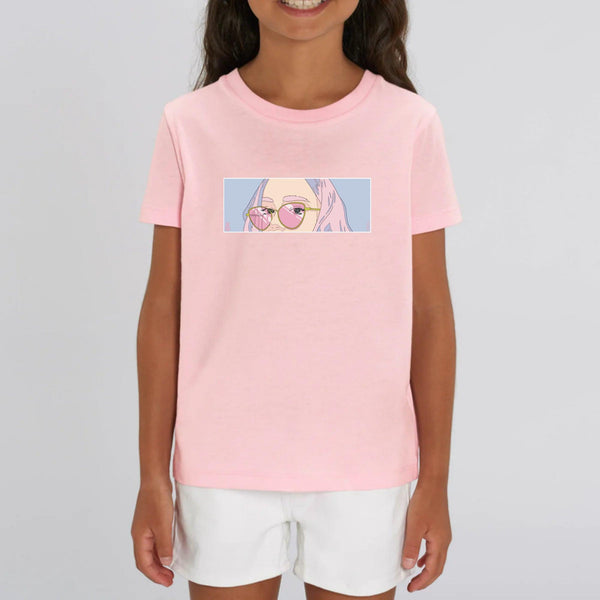 T-shirt Enfant - "June" - Coton bio - Just Crafted
