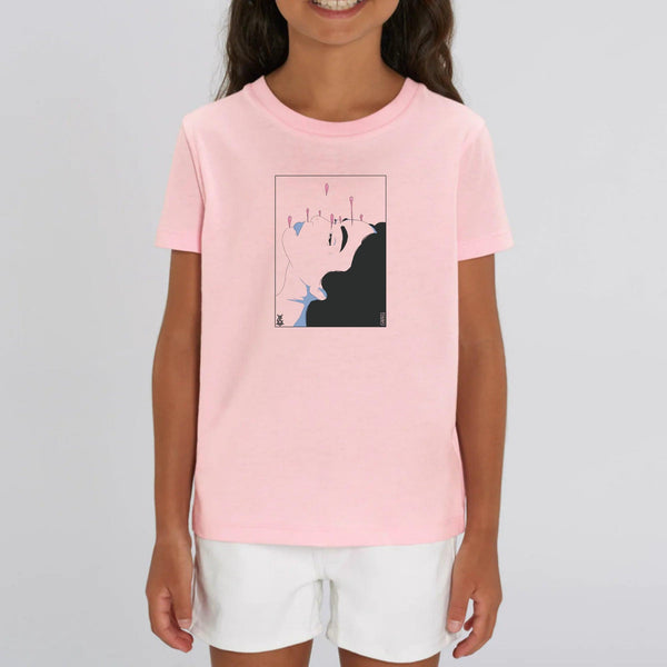 T-shirt Enfant - "Namida" - Coton bio - Just Crafted
