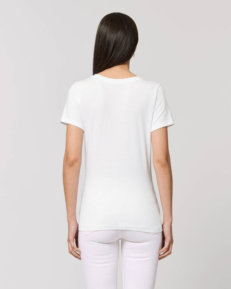 T-shirt Femme - "La voyageuse M" - 100% Coton BIO - Just Crafted