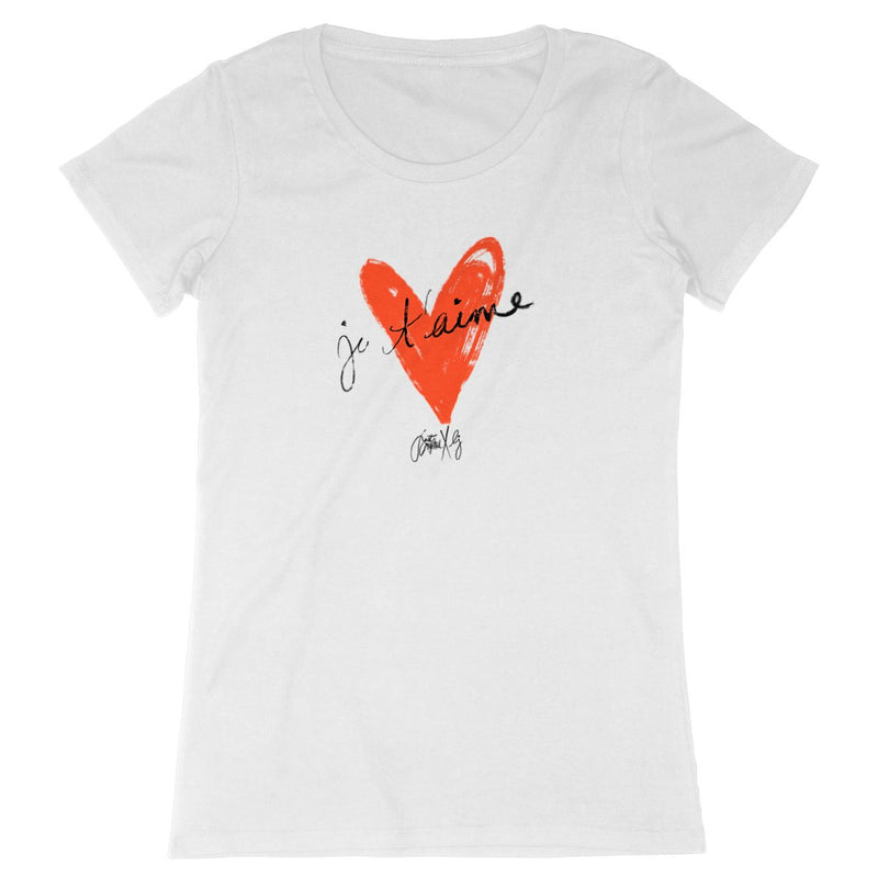 Sweat-shirt Unisexe - "Je t'aime" - Bio