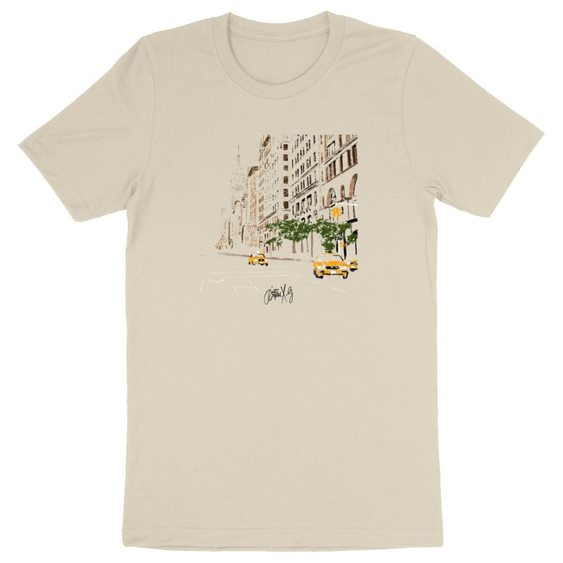 T-shirt Unisexe - "Yellow cab" - Bio